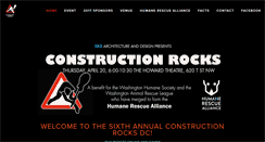 Desktop Screenshot of constructionrocksdc.com